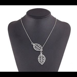 🔥Arrived !!  Double leaf drop necklace